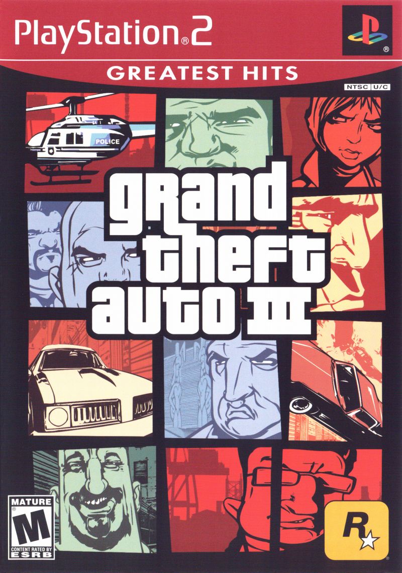 Grand Theft Auto III (Greatest Hits)  - PlayStation 2 (PS2) Game