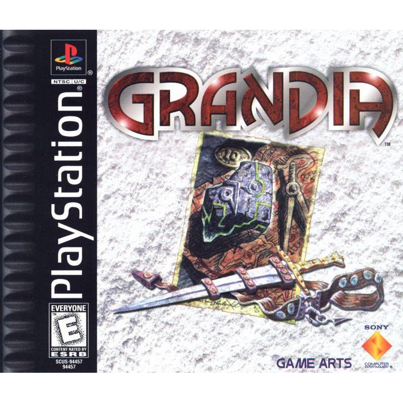 Grandia - PlayStation 1 (PS1) Game Complete - YourGamingShop.com - Buy, Sell, Trade Video Games Online. 120 Day Warranty. Satisfaction Guaranteed.