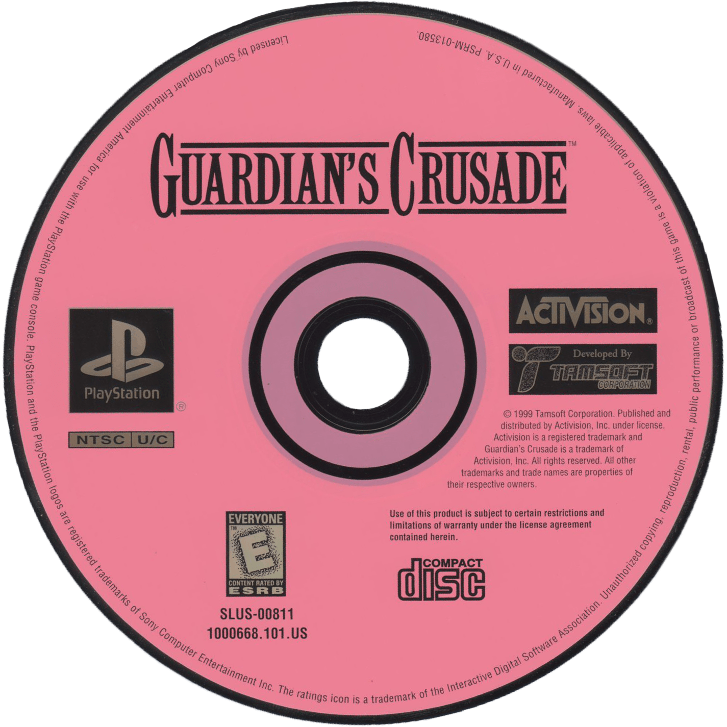 Guardian's Crusade - PlayStation 1 (PS1) Game