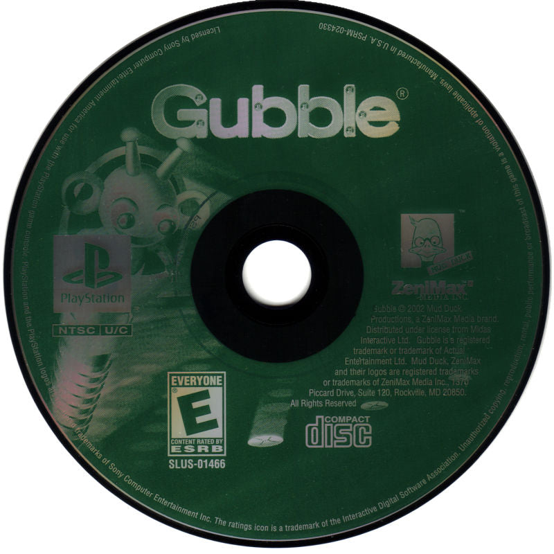 Gubble - PlayStation 1 (PS1) Game