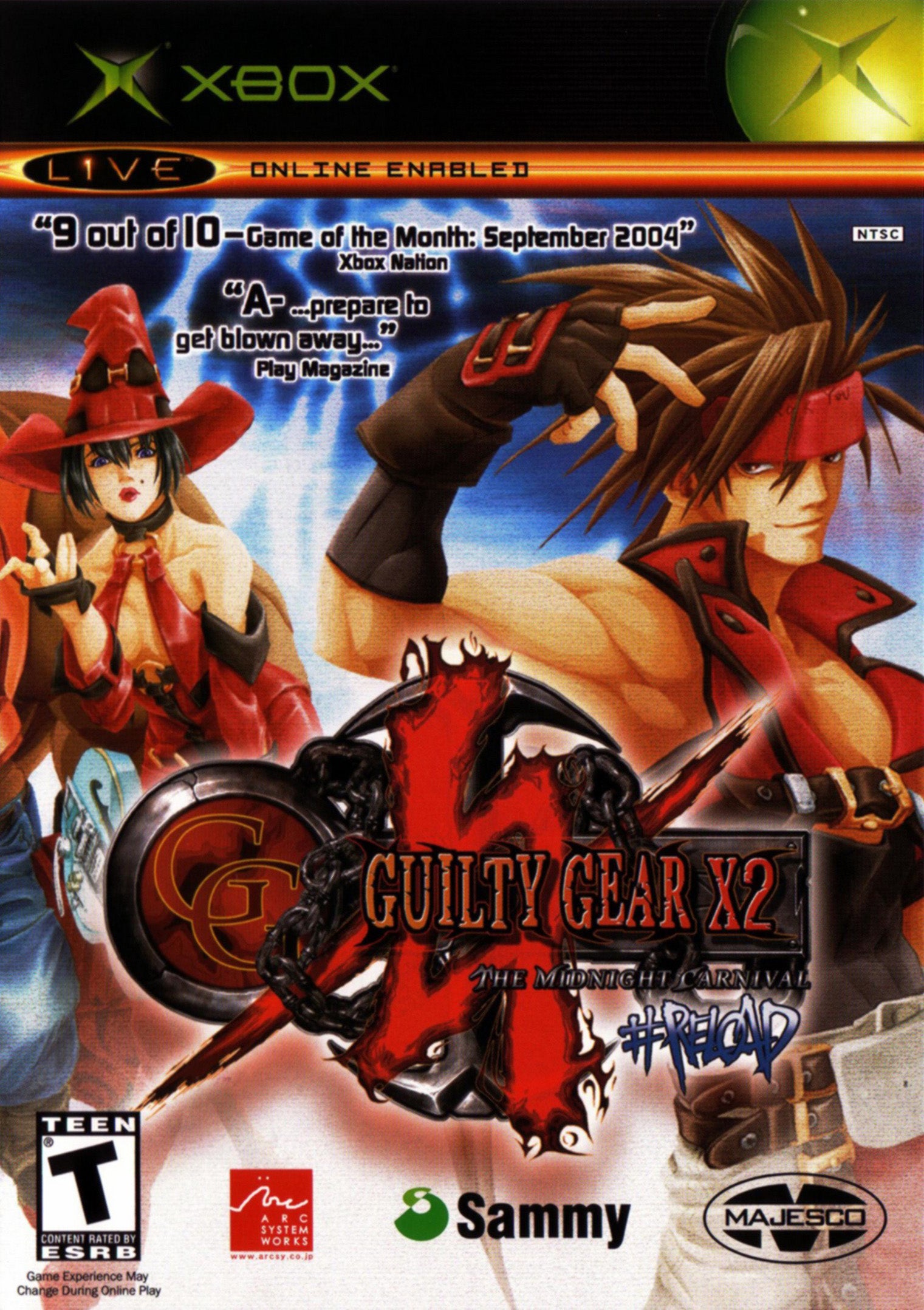 Guilty Gear X2 #Reload - Microsoft Xbox Game