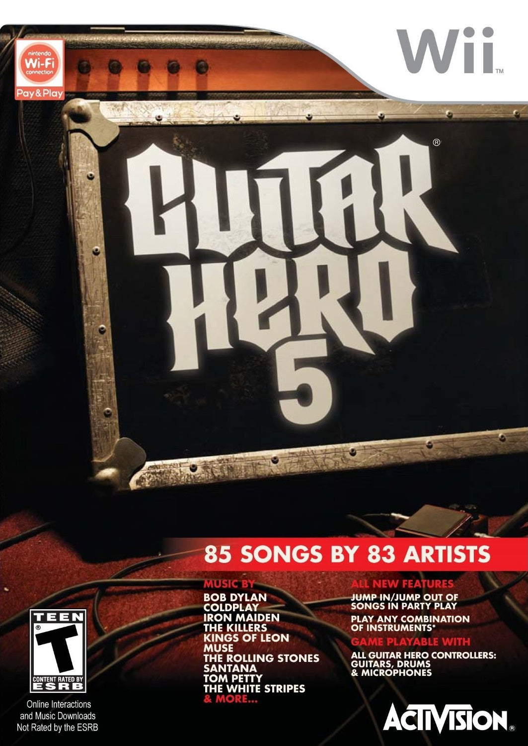 Guitar Hero 5 - Nintendo Wii Game