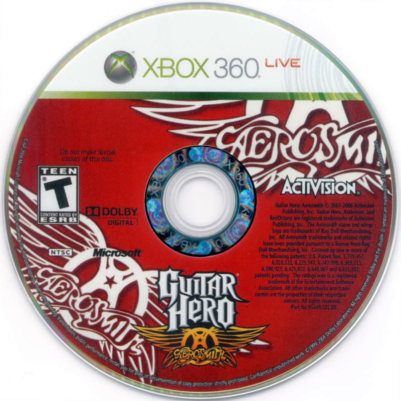 Guitar Hero: Aerosmith - Microsoft Xbox 360 Game