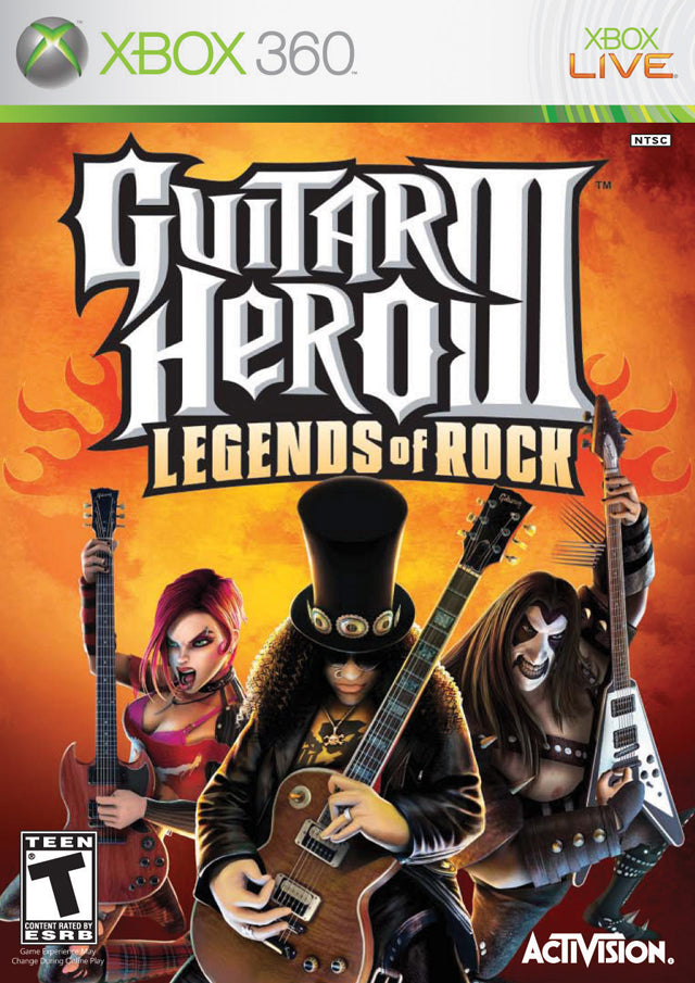 Guitar Hero III: Legends of Rock - Xbox 360 Game