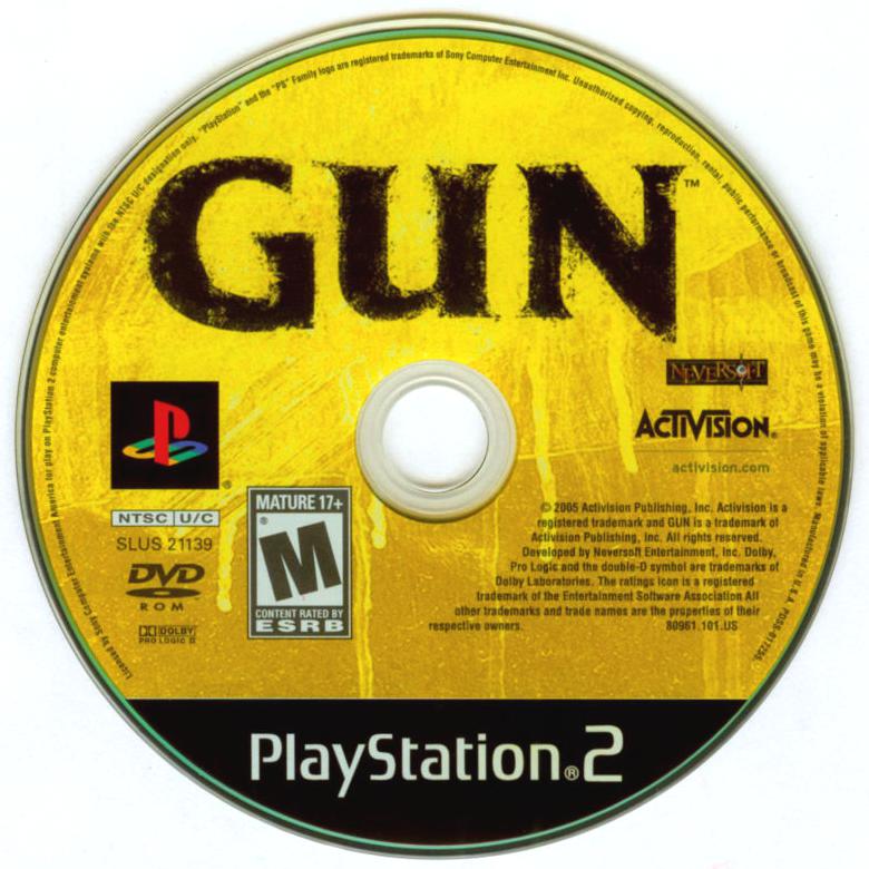 Gun - PlayStation 2 (PS2) Game