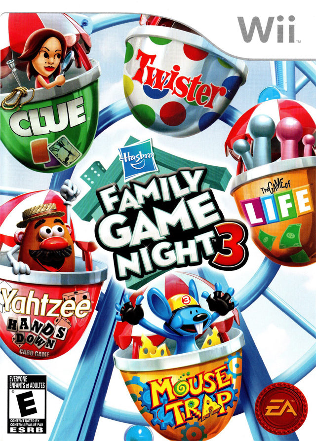 Hasbro: Family Game Night 3 - Nintendo Wii Game
