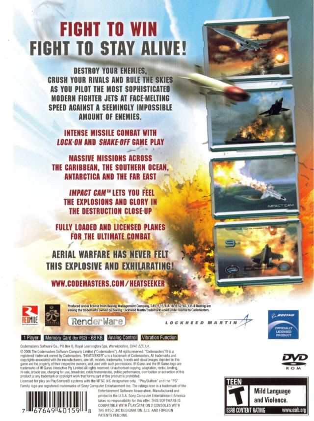 Heatseeker - PlayStation 2 (PS2) Game