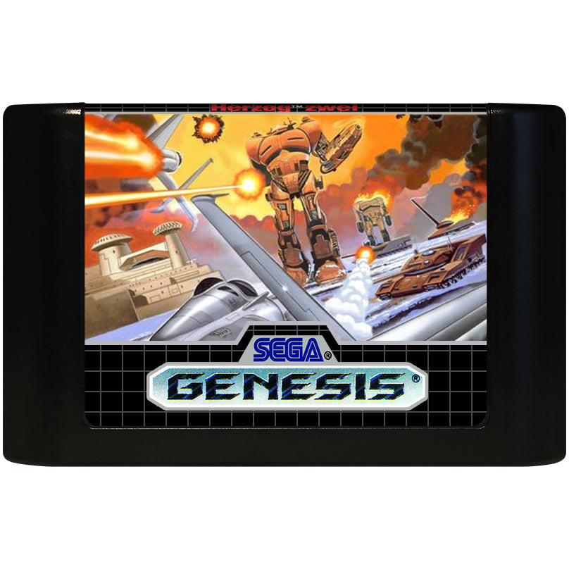 Herzog Zwei - Sega Genesis Game