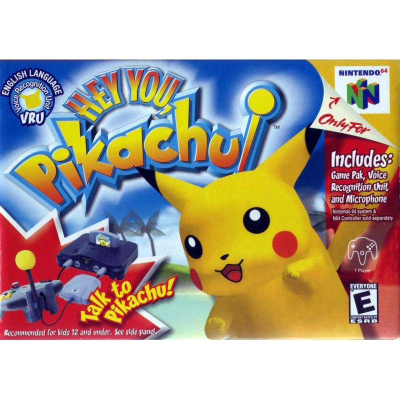 Hey You, Pikachu! - Authentic Nintendo 64 (N64) Game Cartridge - YourGamingShop.com - Buy, Sell, Trade Video Games Online. 120 Day Warranty. Satisfaction Guaranteed.