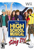 High School Musical: Sing It! - Nintendo Wii Game