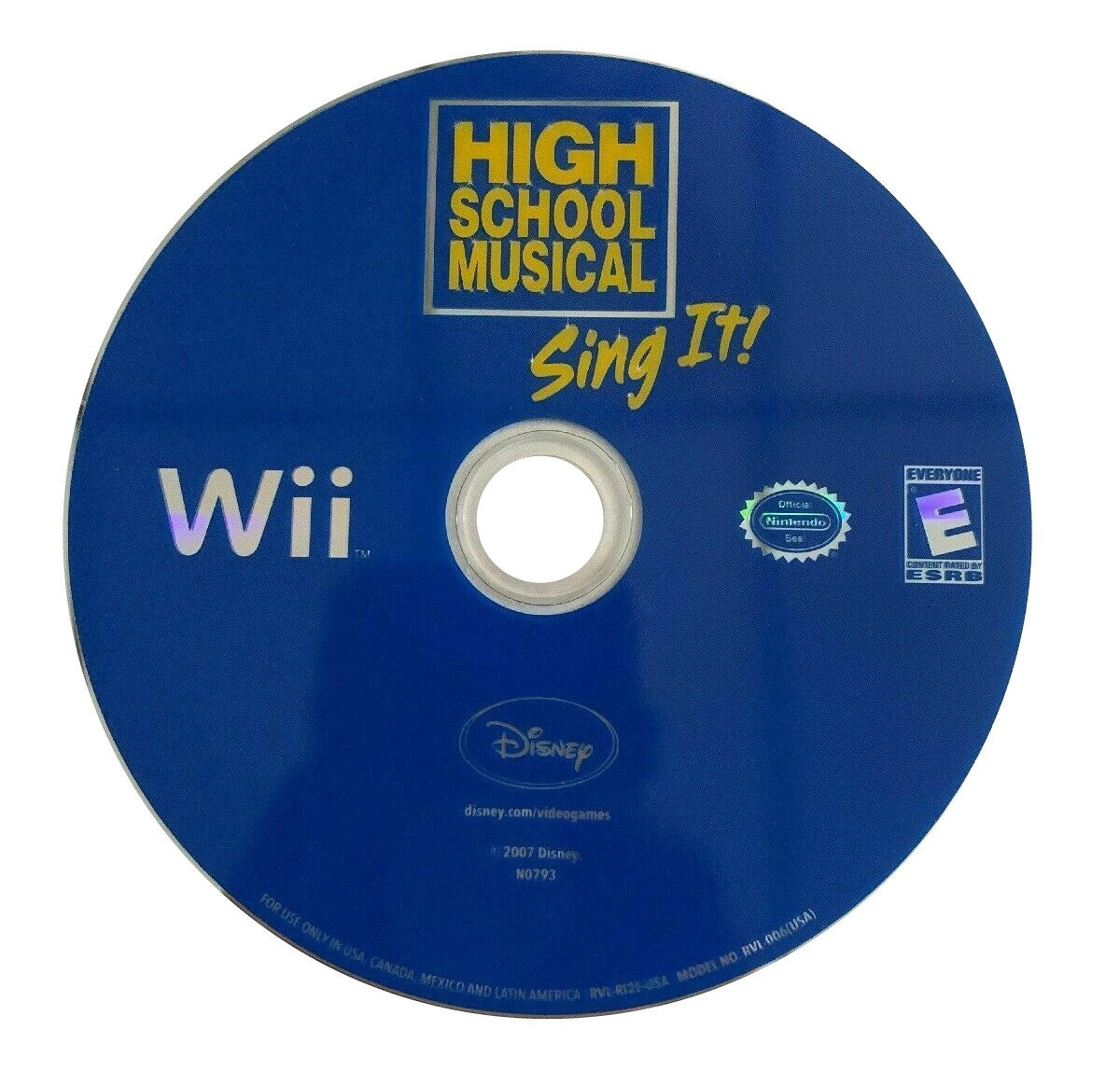 High School Musical: Sing It! - Nintendo Wii Game