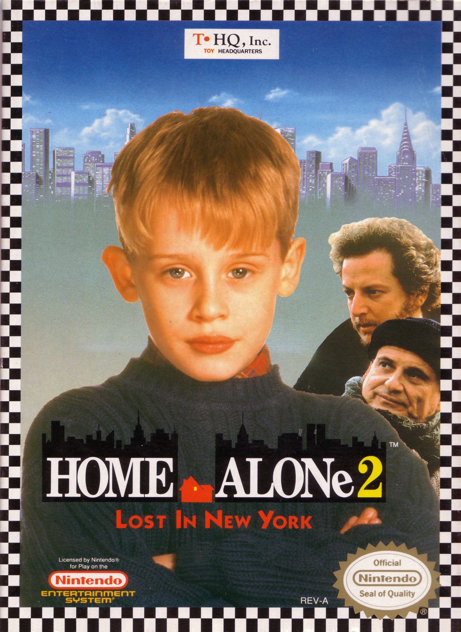 Home Alone 2: Lost in New York - Authentic NES Game Cartridge