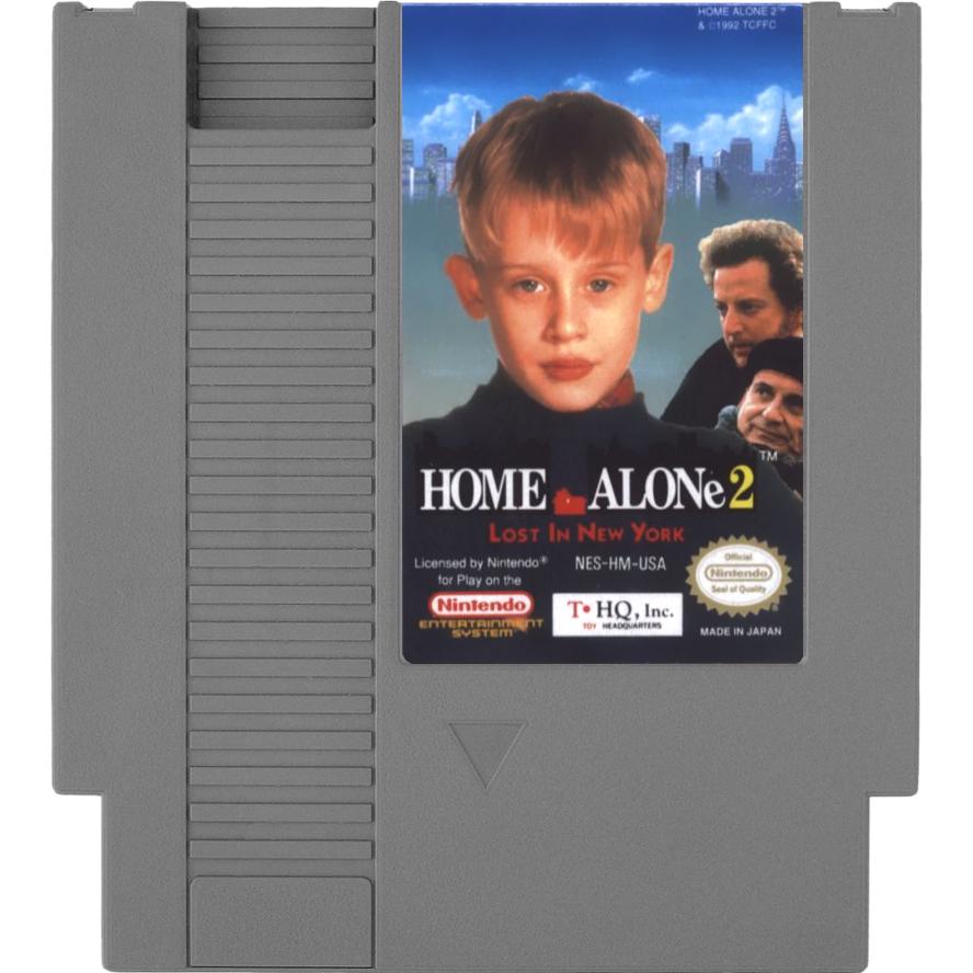 Home Alone 2: Lost in New York - Authentic NES Game Cartridge