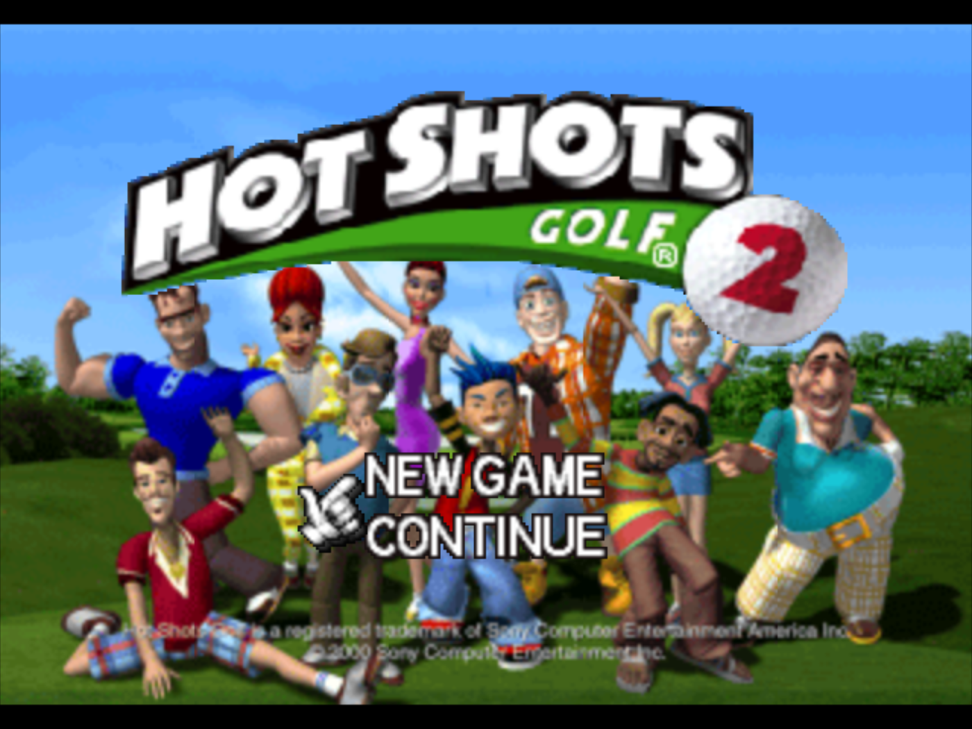 Hot Shots Golf 2 - PlayStation 1 (PS1) Game