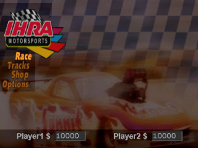 IHRA Drag Racing - PlayStation 1 (PS1) Game