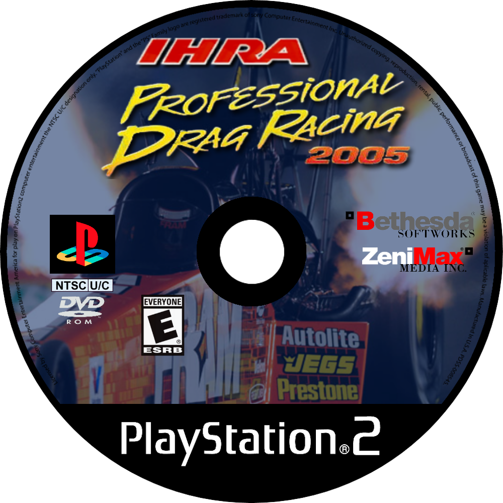 IHRA Professional Drag Racing 2005 - PlayStation 2 (PS2) Game