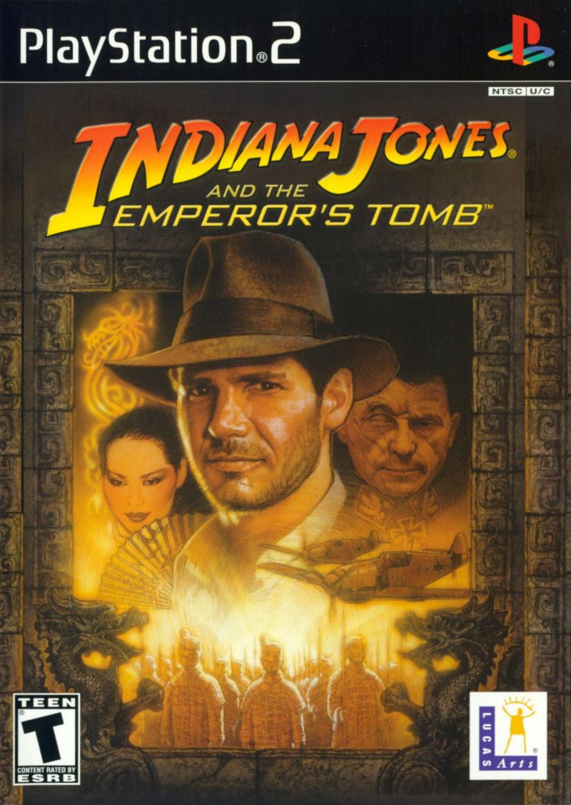 Indiana Jones and the Emperor's Tomb - PlayStation 2 (PS2) Game