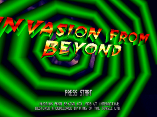 Invasion from Beyond - PlayStation 1 (PS1) Game