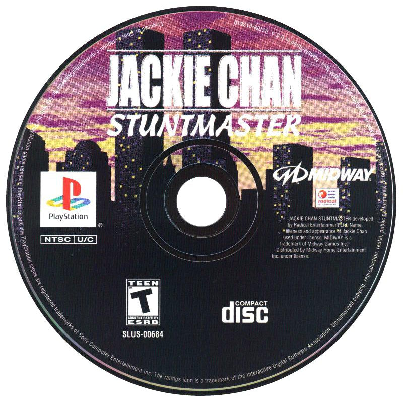 Jackie Chan: Stuntmaster - PlayStation 1 (PS1) Game Complete - YourGamingShop.com - Buy, Sell, Trade Video Games Online. 120 Day Warranty. Satisfaction Guaranteed.