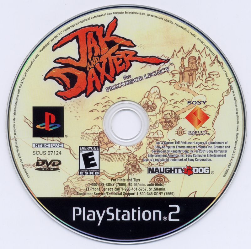 Jak and Daxter: The Precursor Legacy - PlayStation 2 (PS2) Game