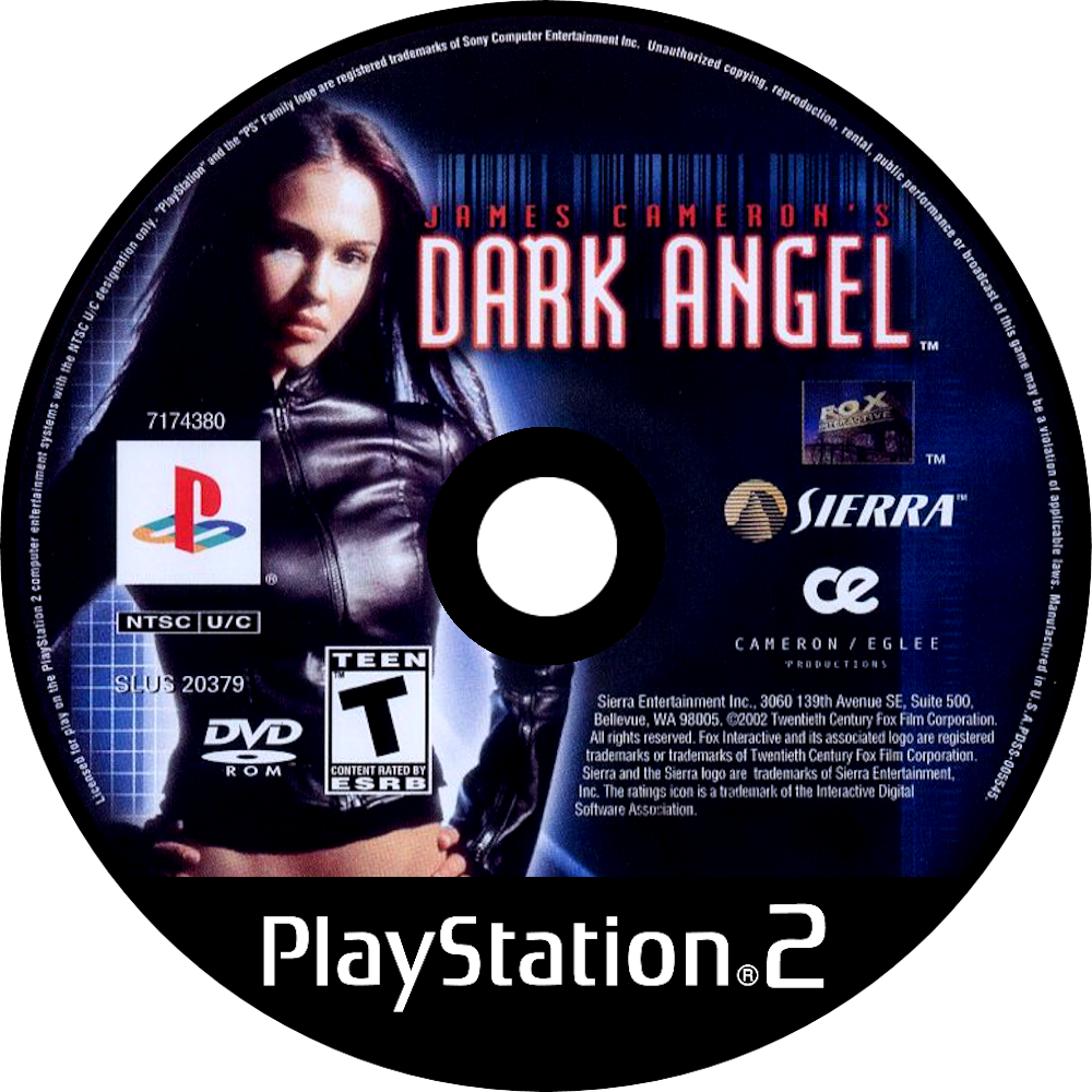 Dark Angel - PlayStation 2 (PS2) Game