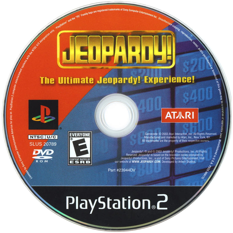 Jeopardy! - PlayStation 2 (PS2) Game