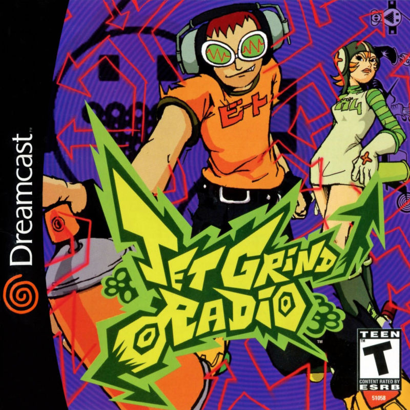 Jet Grind Radio - Sega Dreamcast Game
