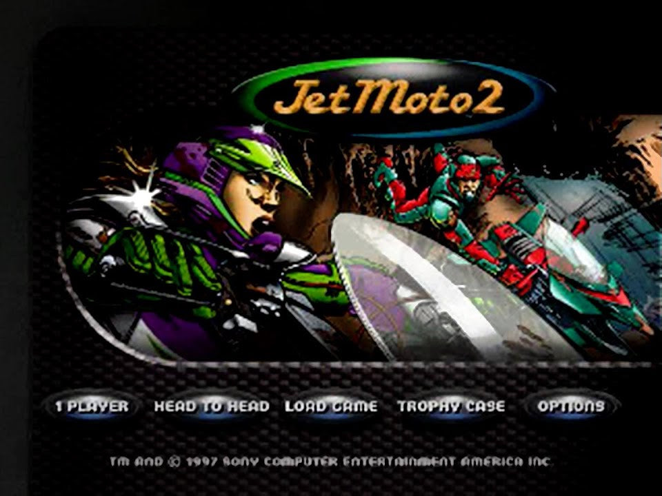 Jet Moto 2 (Greatest Hits) - PlayStation 1 (PS1) Game
