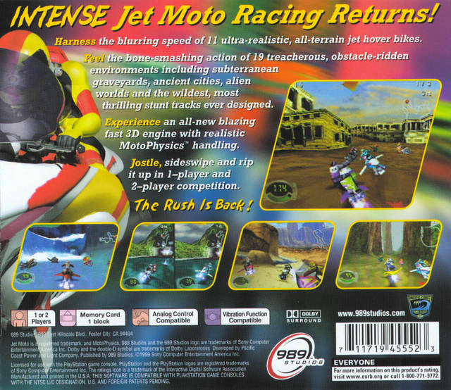 Jet Moto 3 - PlayStation 1 (PS1) Game