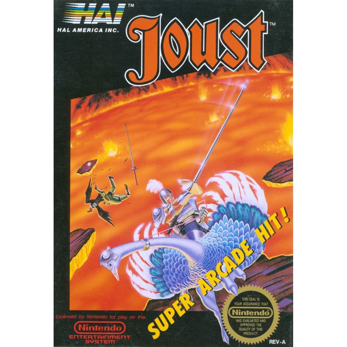 Your Gaming Shop - Joust - Authentic NES Game Cartridge