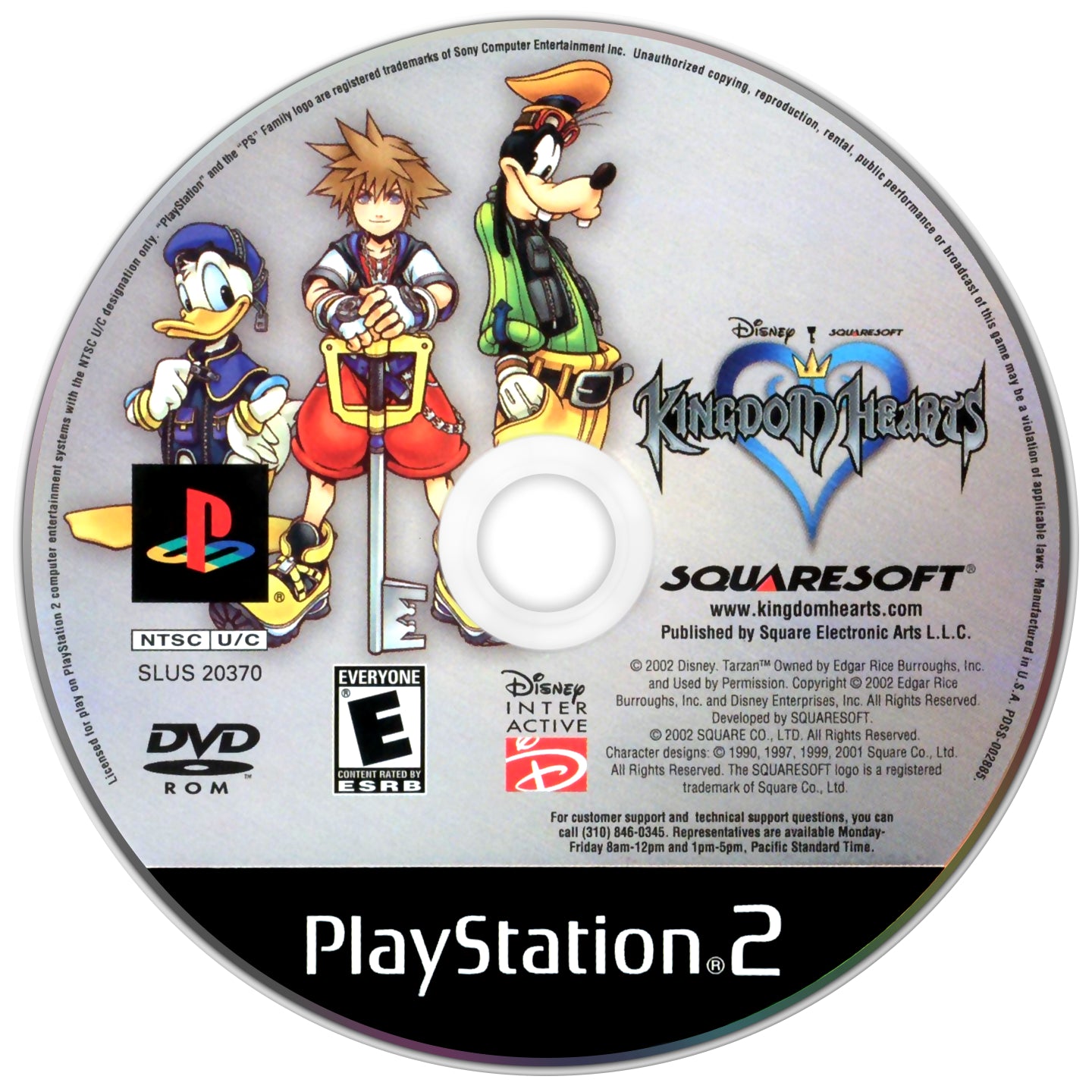 Kingdom Hearts - PlayStation 2 (PS2) Game