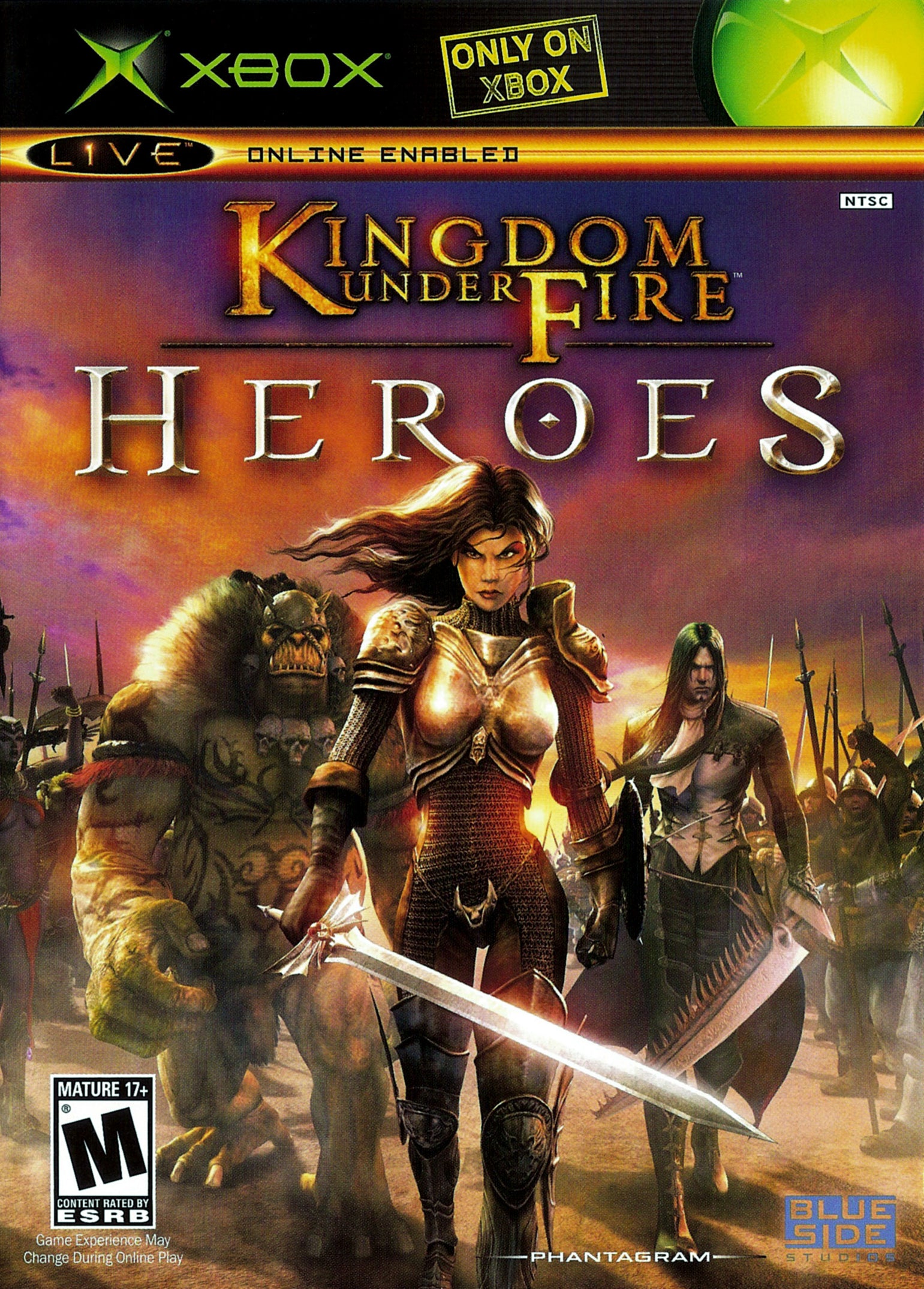 Kingdom Under Fire: Heroes - Microsoft Xbox Game