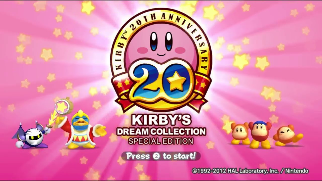 Kirby's Dream Collection: Special Edition  - Nintendo Wii Game