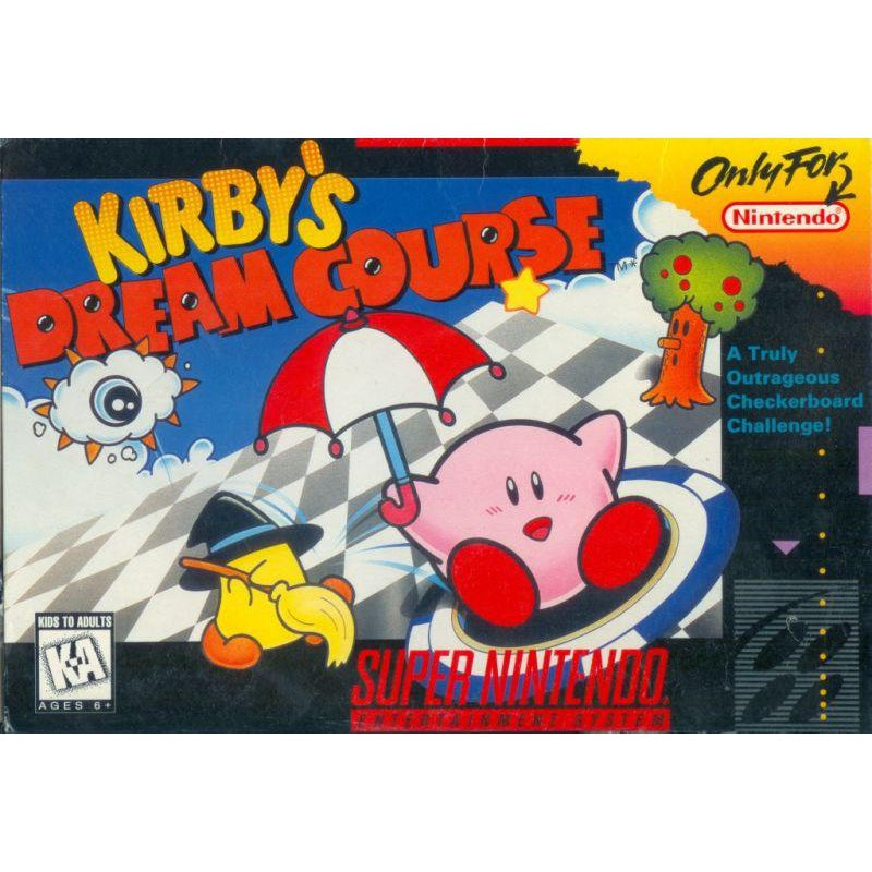 Kirby's Dream Course - Super Nintendo (SNES) Game Cartridge - YourGamingShop.com - Buy, Sell, Trade Video Games Online. 120 Day Warranty. Satisfaction Guaranteed.
