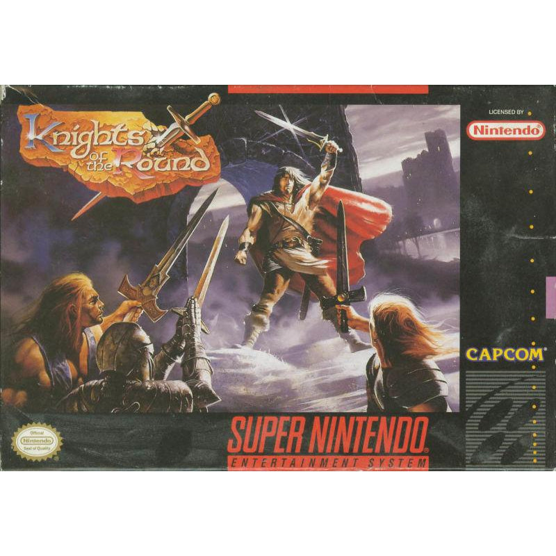Knights of the Round - Super Nintendo (SNES) Game Cartridge - YourGamingShop.com - Buy, Sell, Trade Video Games Online. 120 Day Warranty. Satisfaction Guaranteed.