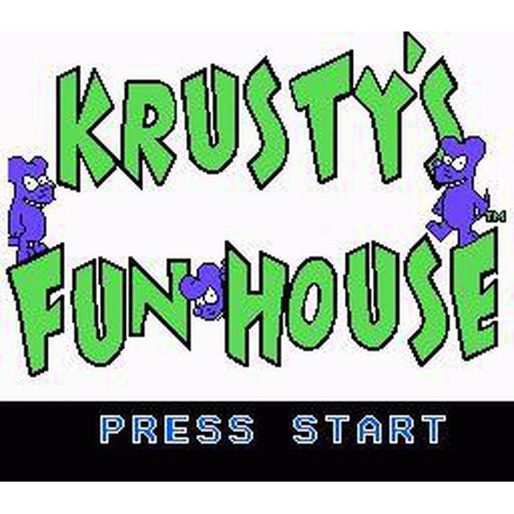 Krusty's Fun House - Authentic NES Game Cartridge - YourGamingShop.com - Buy, Sell, Trade Video Games Online. 120 Day Warranty. Satisfaction Guaranteed.