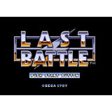 Last Battle - Sega Genesis Game Complete - YourGamingShop.com - Buy, Sell, Trade Video Games Online. 120 Day Warranty. Satisfaction Guaranteed.