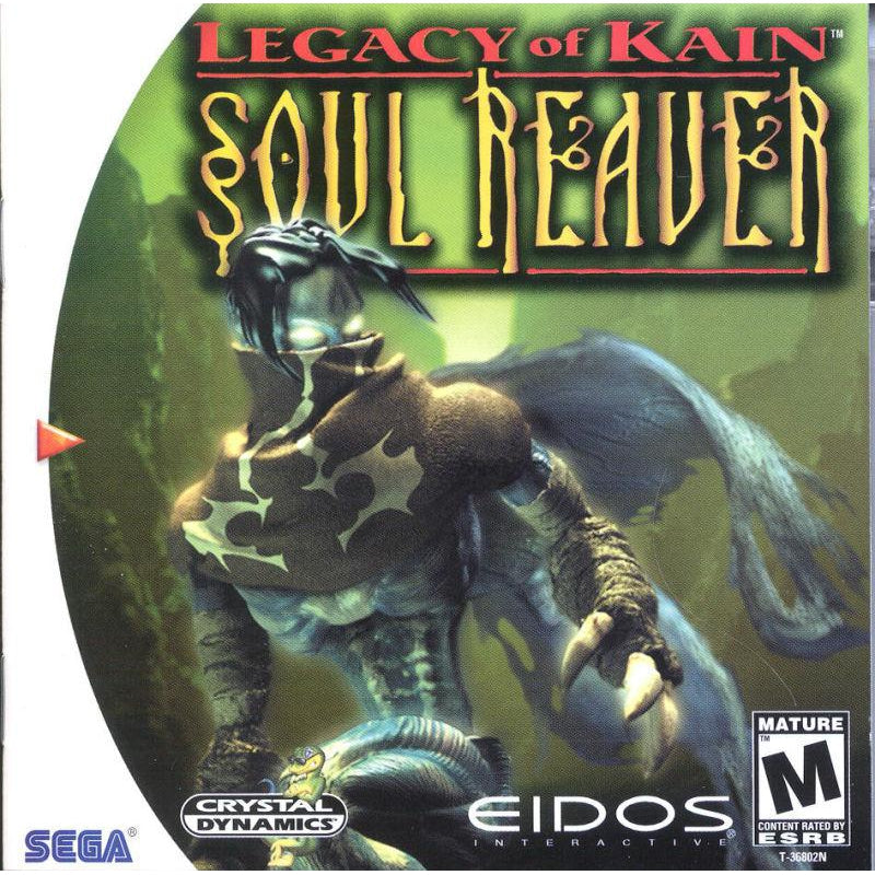 Legacy of Kain: Soul Reaver  - Sega Dreamcast Game Complete - YourGamingShop.com - Buy, Sell, Trade Video Games Online. 120 Day Warranty. Satisfaction Guaranteed.