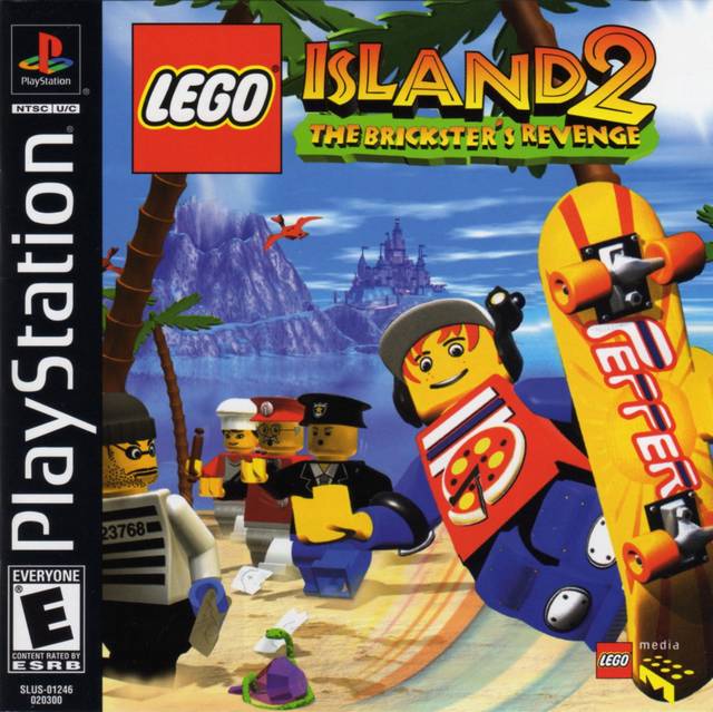 LEGO Island 2: The Brickster's Revenge - PlayStation 1 (PS1) Game