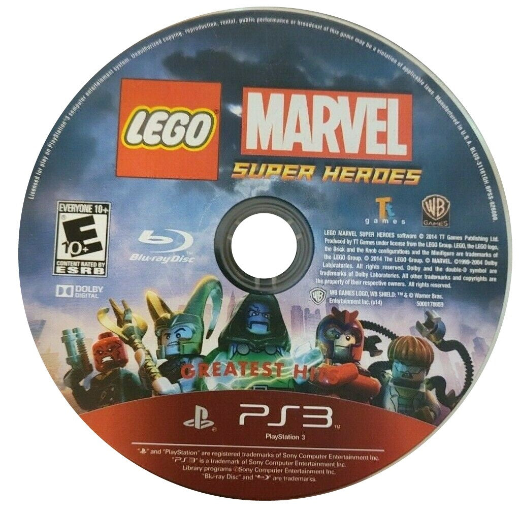 LEGO Marvel Super Heroes (Greatest Hits) - PlayStation 3 (PS3) Game
