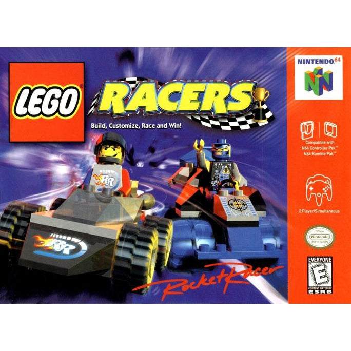LEGO Racers - Authentic Nintendo 64 (N64) Game Cartridge - YourGamingShop.com - Buy, Sell, Trade Video Games Online. 120 Day Warranty. Satisfaction Guaranteed.