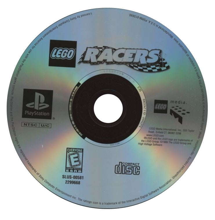 LEGO Racers - PlayStation 1 (PS1) Game