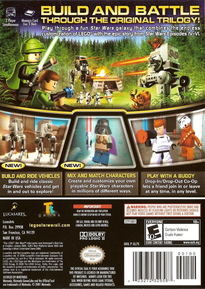 LEGO Star Wars II: The Original Trilogy - GameCube Game