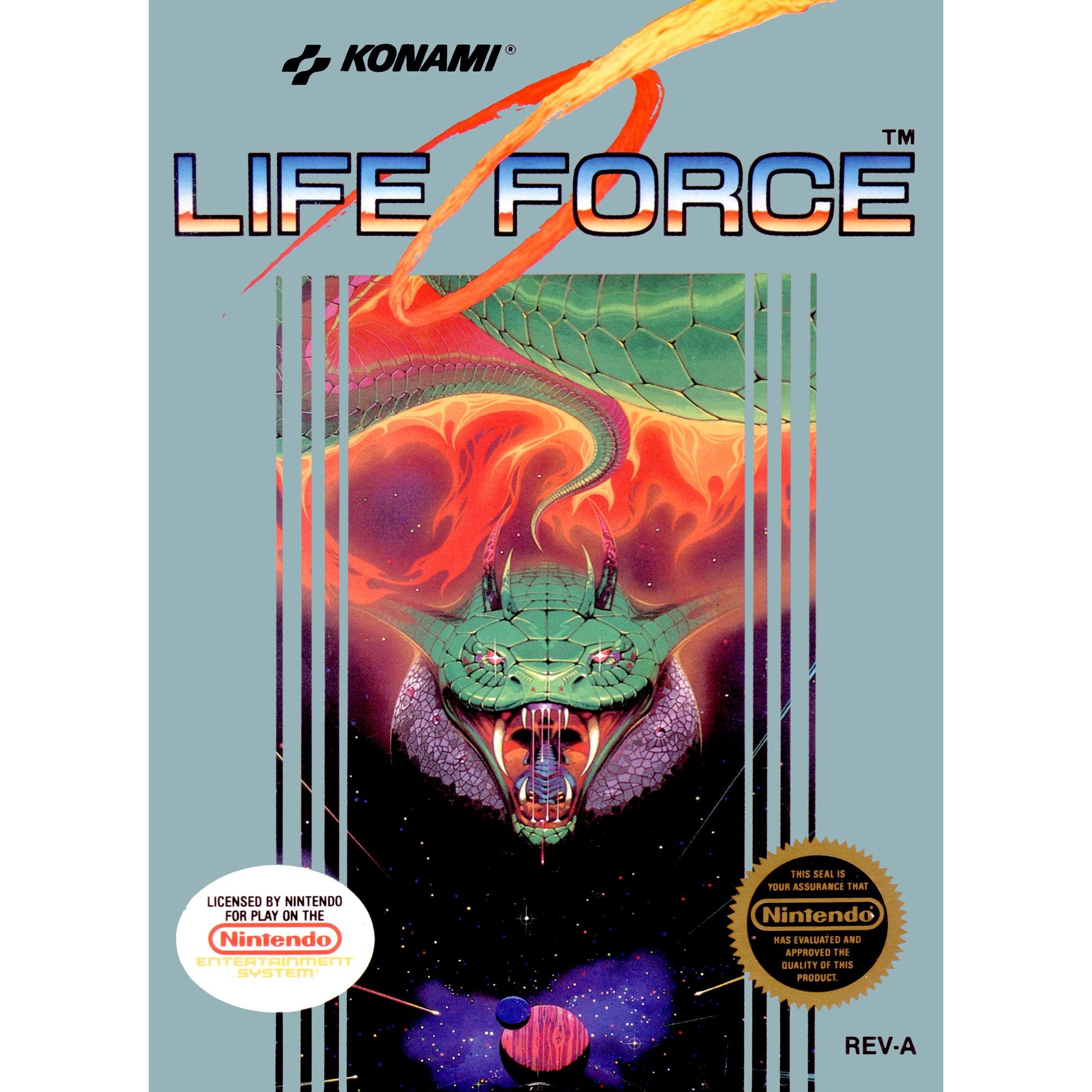 Life Force - Authentic NES Game Cartridge - YourGamingShop.com - Buy, Sell, Trade Video Games Online. 120 Day Warranty. Satisfaction Guaranteed.