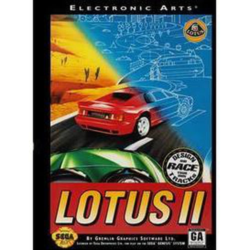 Lotus II - Sega Genesis Game Complete - YourGamingShop.com - Buy, Sell, Trade Video Games Online. 120 Day Warranty. Satisfaction Guaranteed.