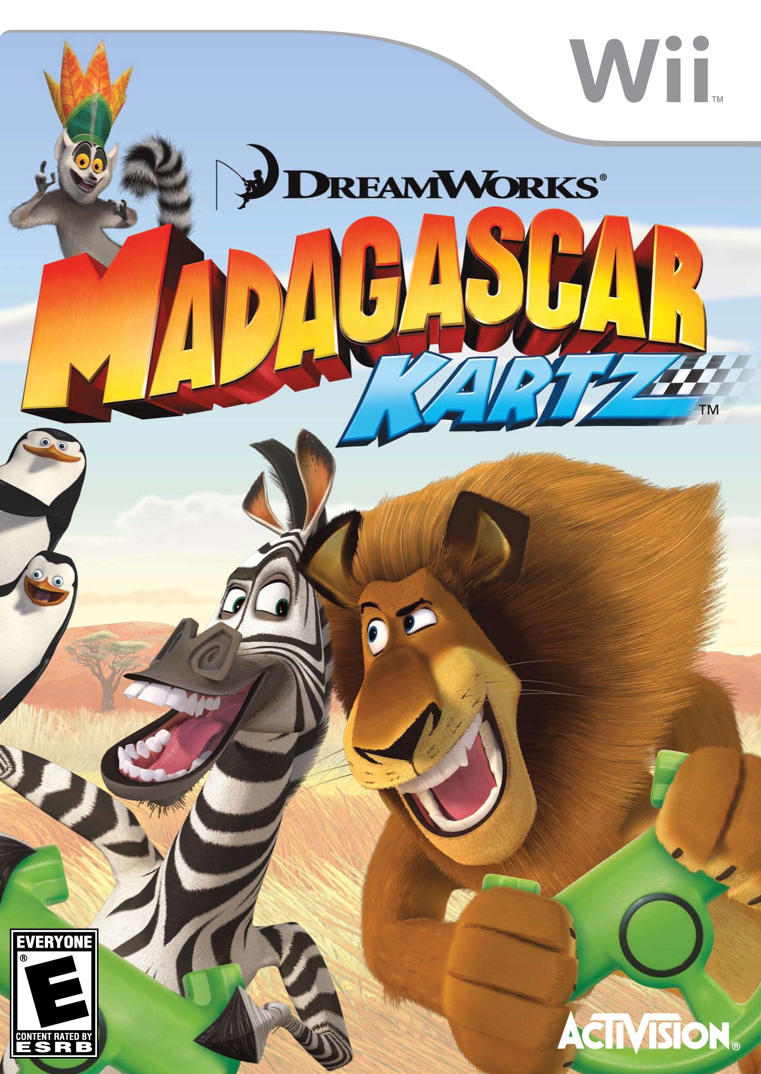 Madagascar Kartz - Nintendo Wii Game