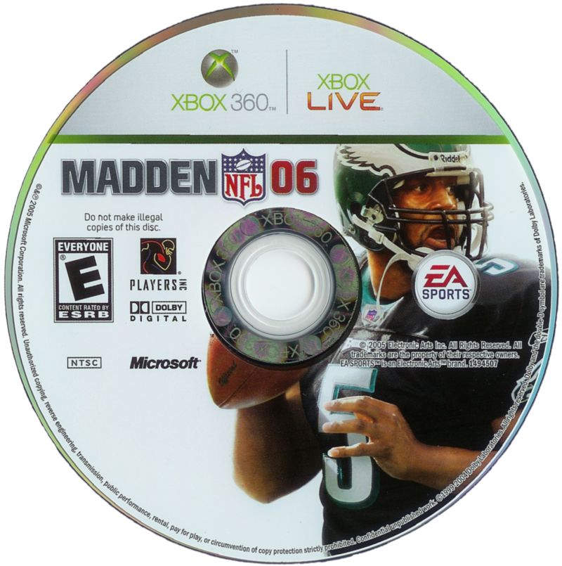 Madden NFL 06 - Xbox 360 Game