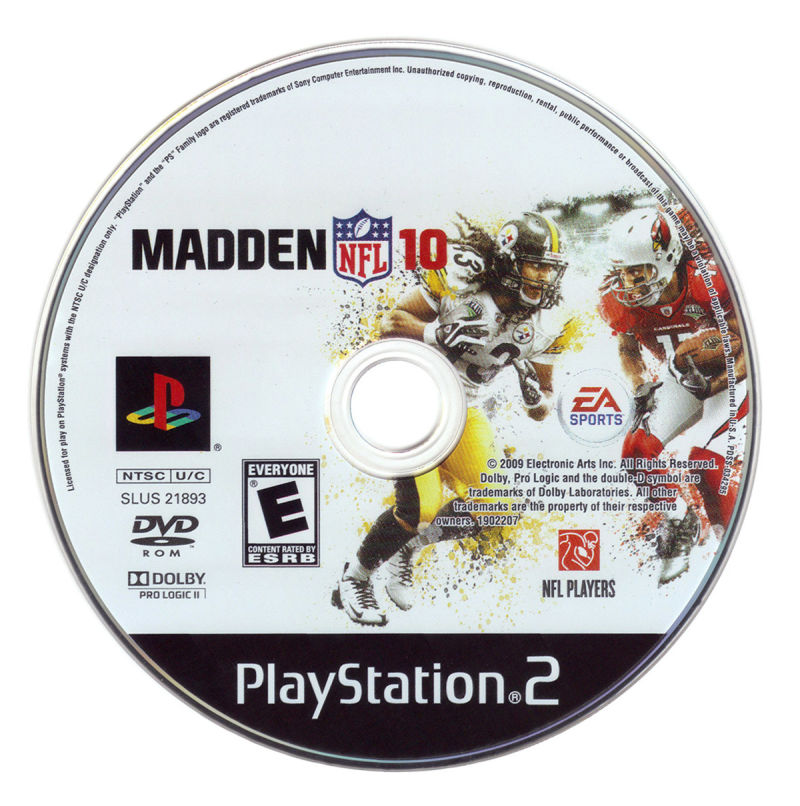 Madden NFL 10 - PlayStation 2 (PS2) Game