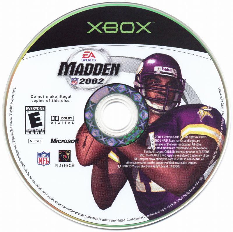 Madden NFL 2002 - Microsoft Xbox Game