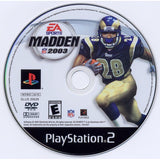 Madden NFL 2003 - PlayStation 2 (PS2) Game Complete - YourGamingShop.com - Buy, Sell, Trade Video Games Online. 120 Day Warranty. Satisfaction Guaranteed.
